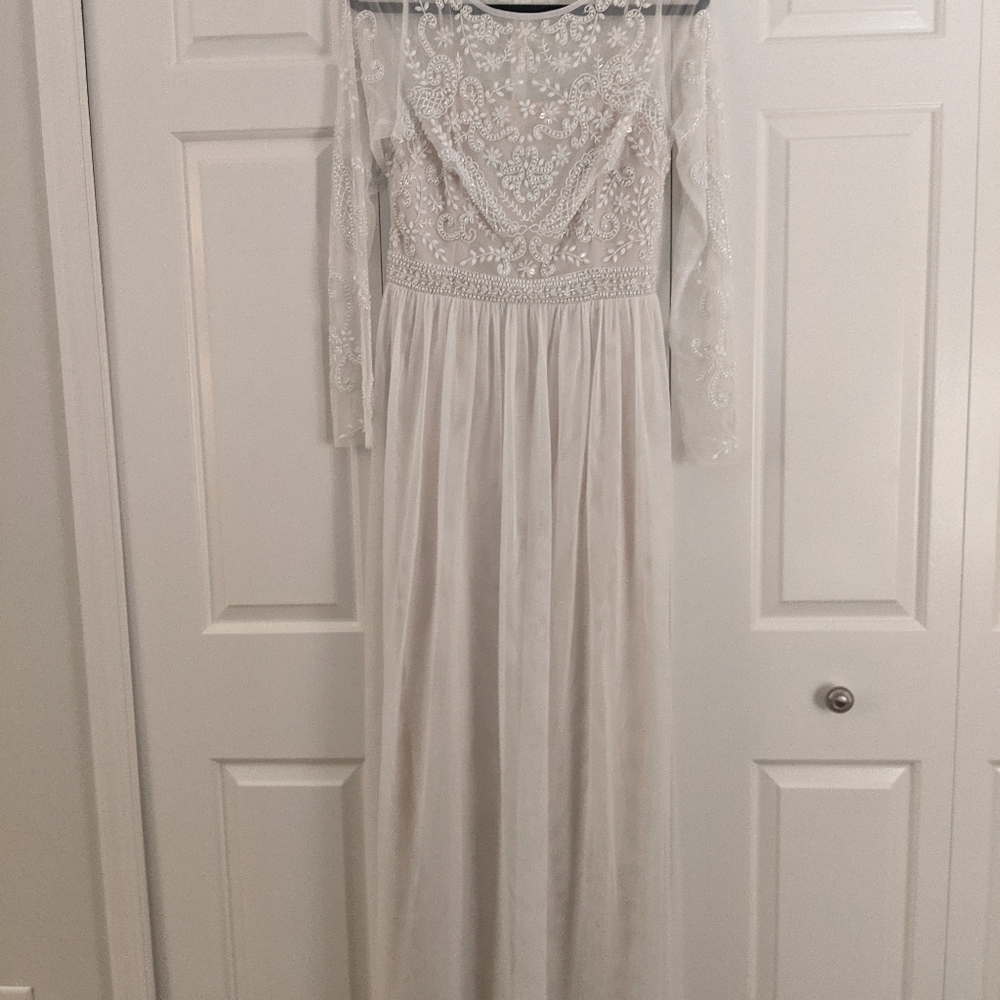 BHLDN Sinclair wedding gown